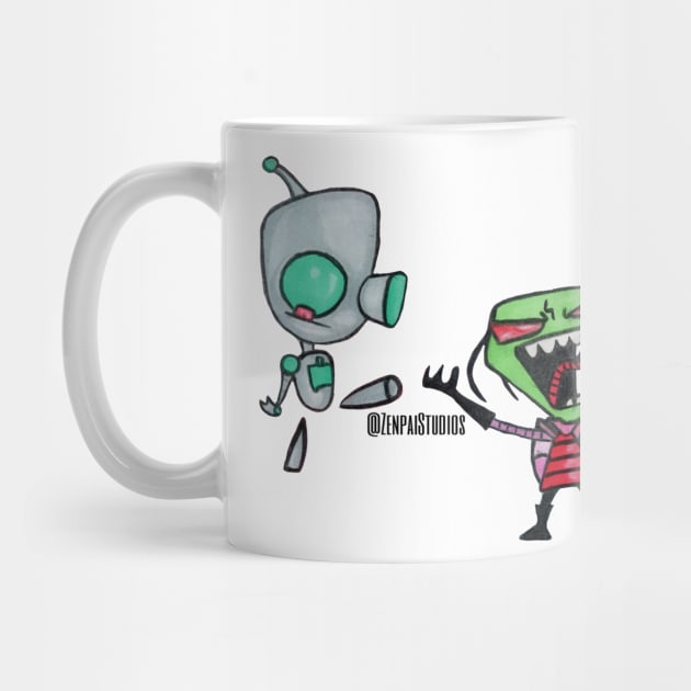 Invader zim by Zenpaistudios